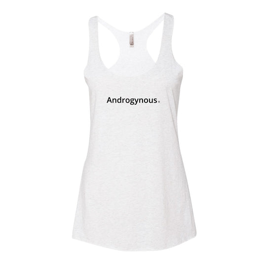ANDROGYNOUS BLACK ON WHITE PRINTED RINGSPUN COTTON- JERSEY-T-SHIRT