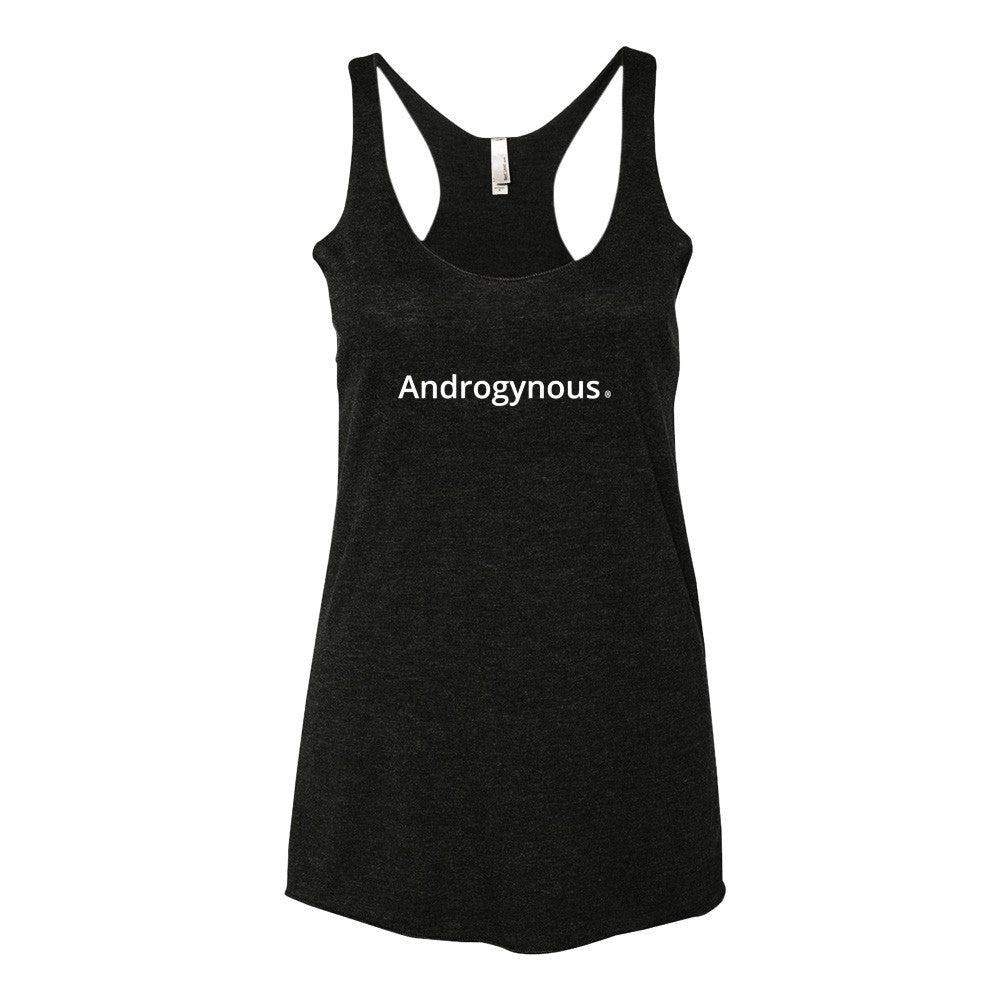 ANDROGYNOUS WHITE ON BLACK PRINTED RINGSPUN COTTON-JERSEY T-SHIRT