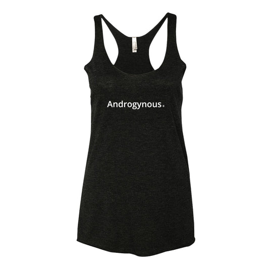 ANDROGYNOUS WHITE ON BLACK PRINTED RINGSPUN COTTON-JERSEY T-SHIRT